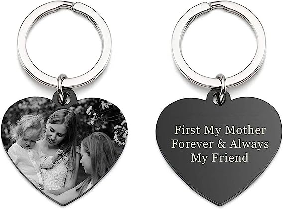 Beautiful Personalized Steel Photo Dog Tag Pendant